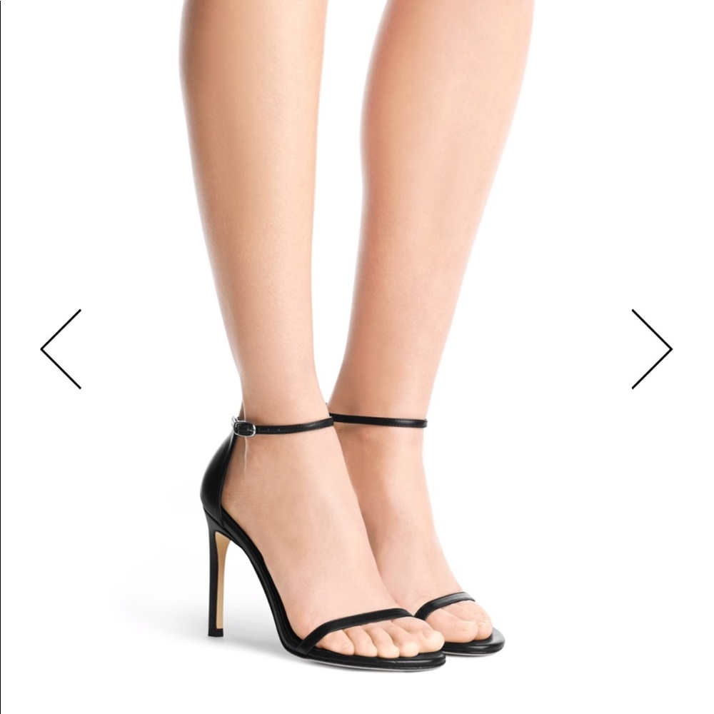 Stuart Weitzman classic nudiston heeled sandal